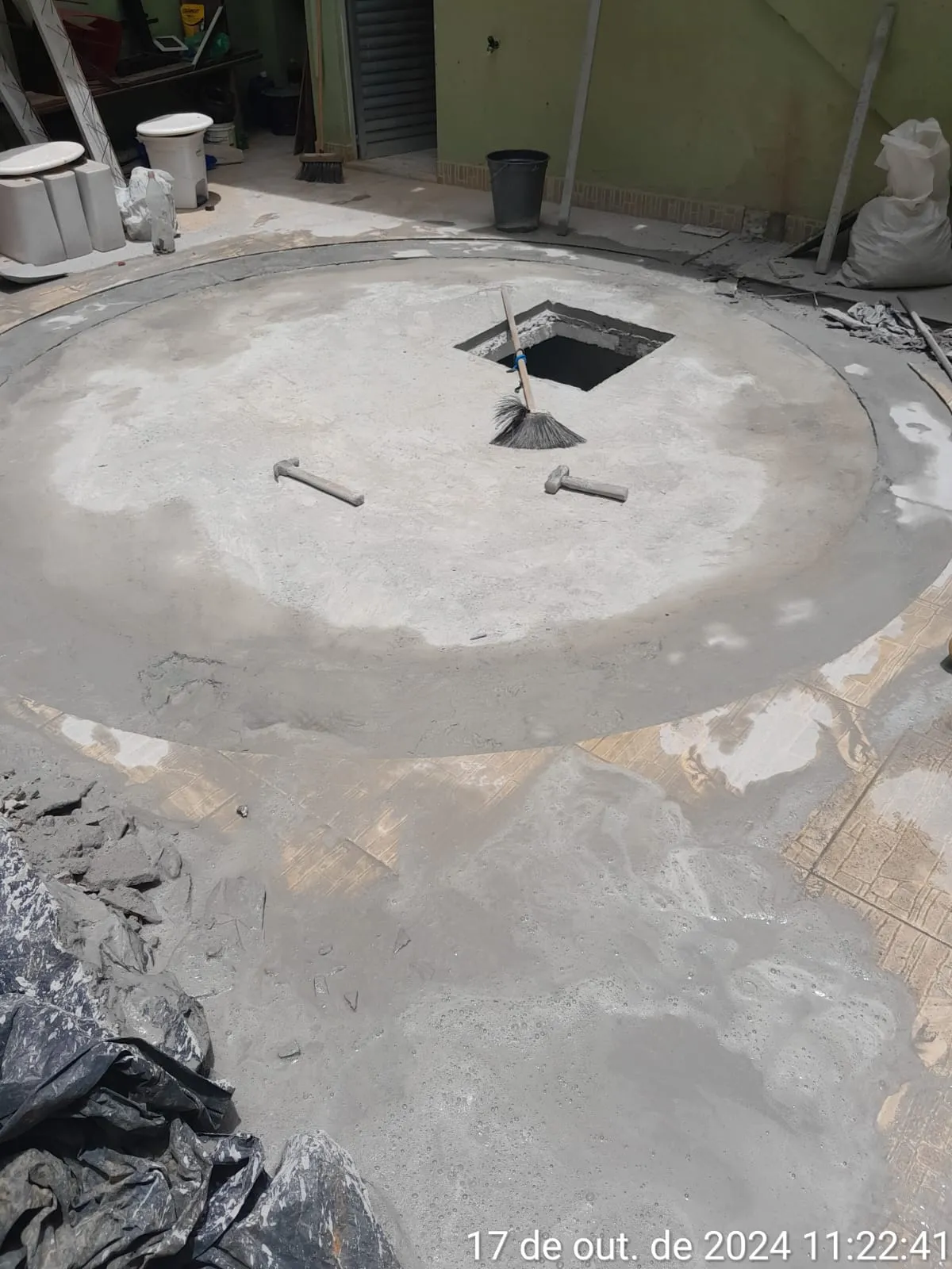 covered hole